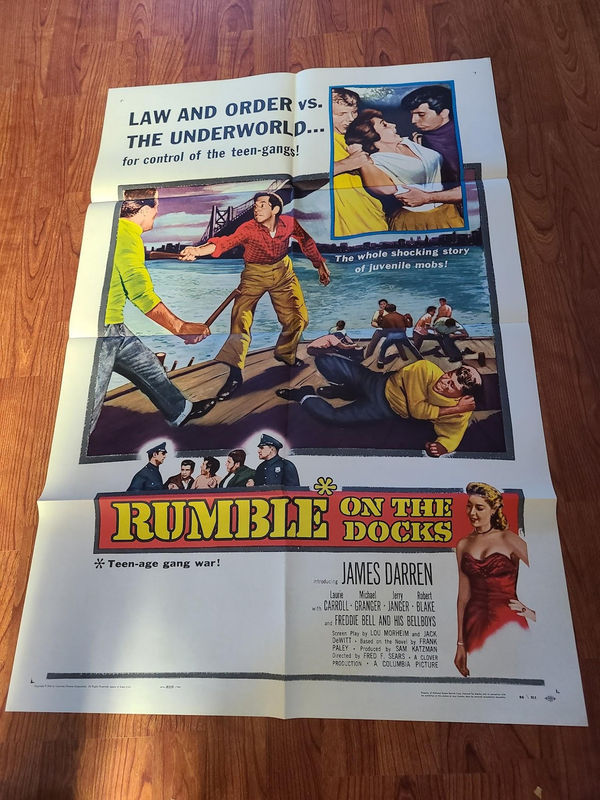 Rumble on the Docks 1956 1 Sheets/US