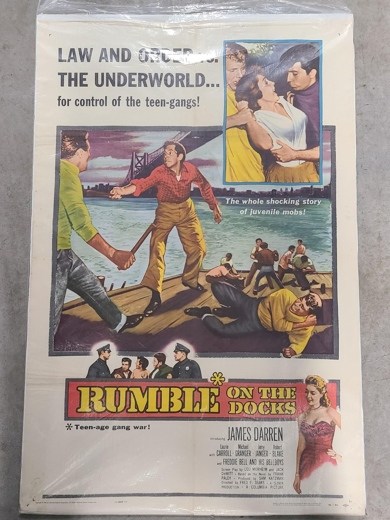 Rumble On The Docks 1956 1 Sheets/US