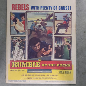 Rumble On The Docks 1956 Window Cards