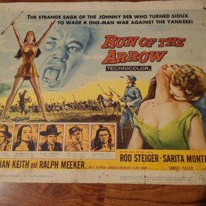 Run Of The Arrow 1957 Western Lobby Cards