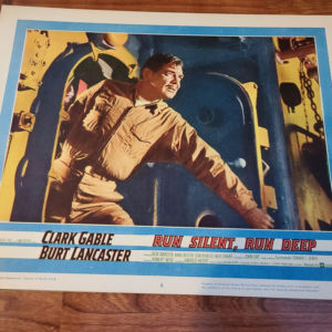 Run Silent Run Deep 1958 Military/Aviation Lobby Cards