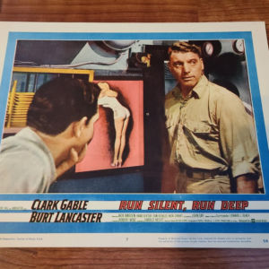 Run Silent Run Deep 1958 Military/Aviation Lobby Cards
