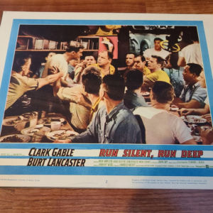 Run Silent Run Deep 1958 Military/Aviation Lobby Cards