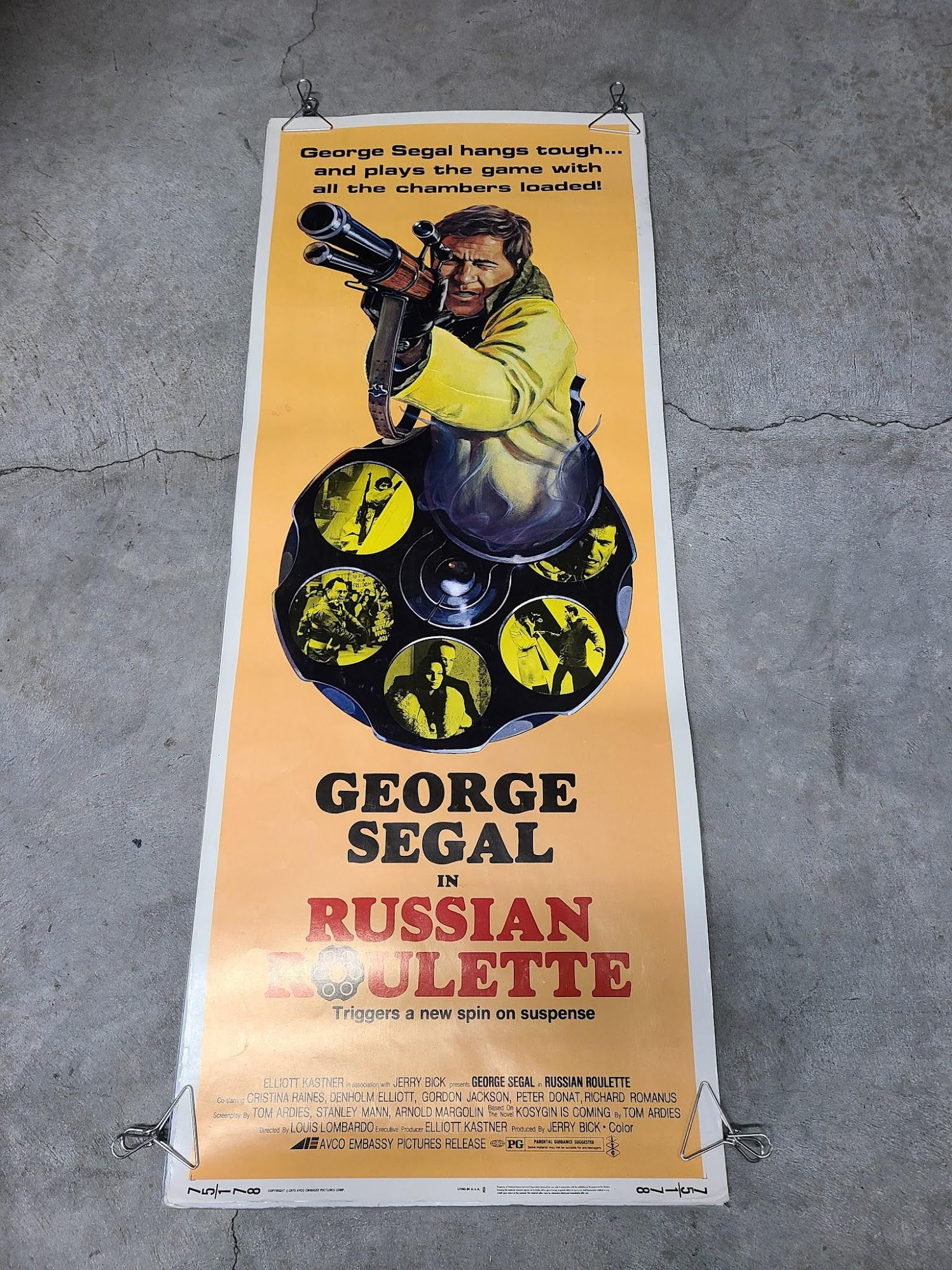 Russian Roulette 1975 Inserts