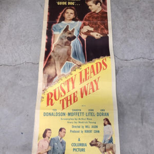 Rusty Leads The Way 1948 Inserts