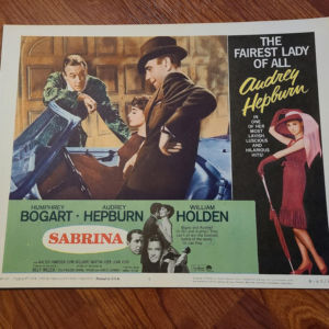 Sabrina 1954 General Lobby Cards
