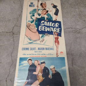 Sailor Beware 1951 Inserts