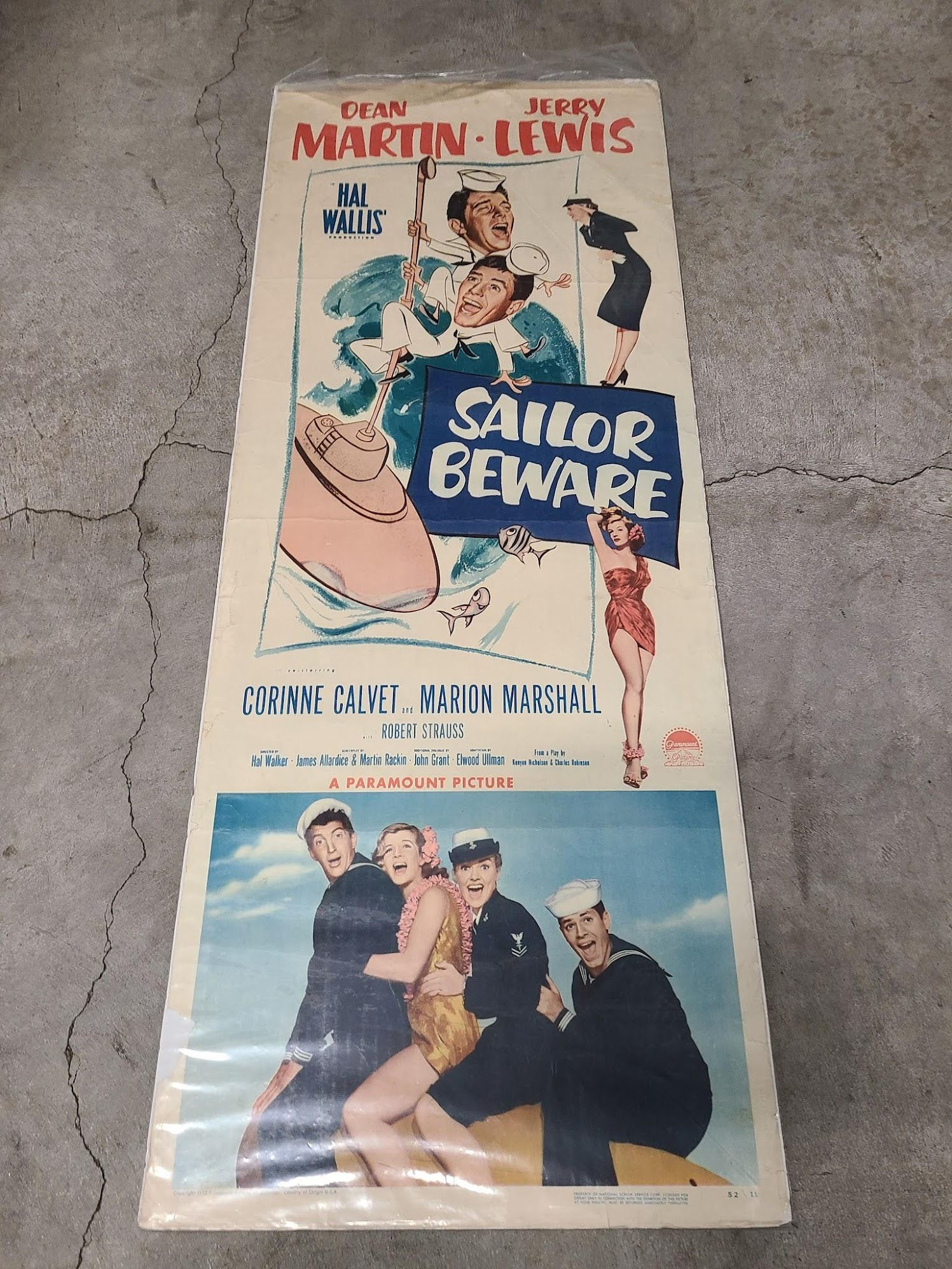 Sailor Beware 1951 Inserts