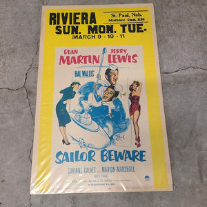 Sailor Beware 1951 Window Cards