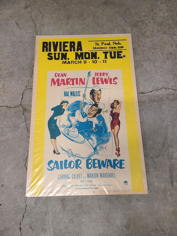 Sailor Beware 1951 Window Cards