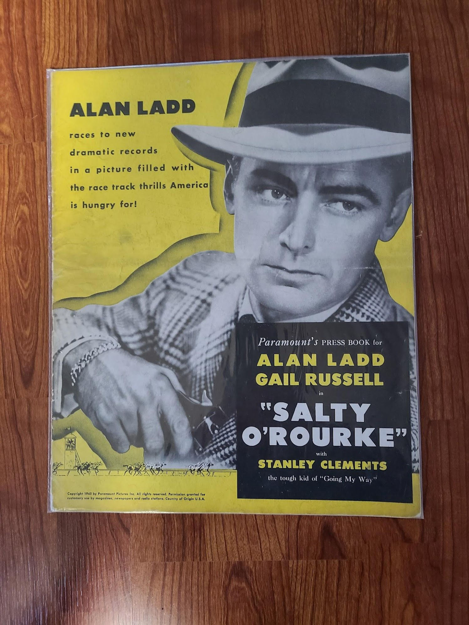 Salty O'Rourke 1945 Press Books