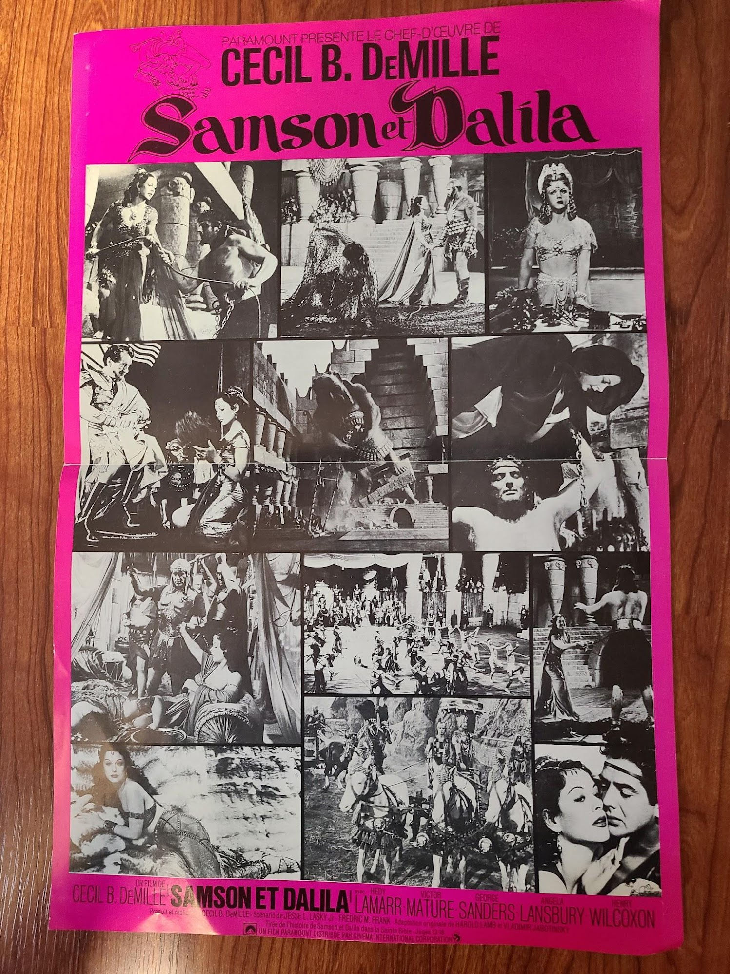 Samson and Delilah 1949 Press Books