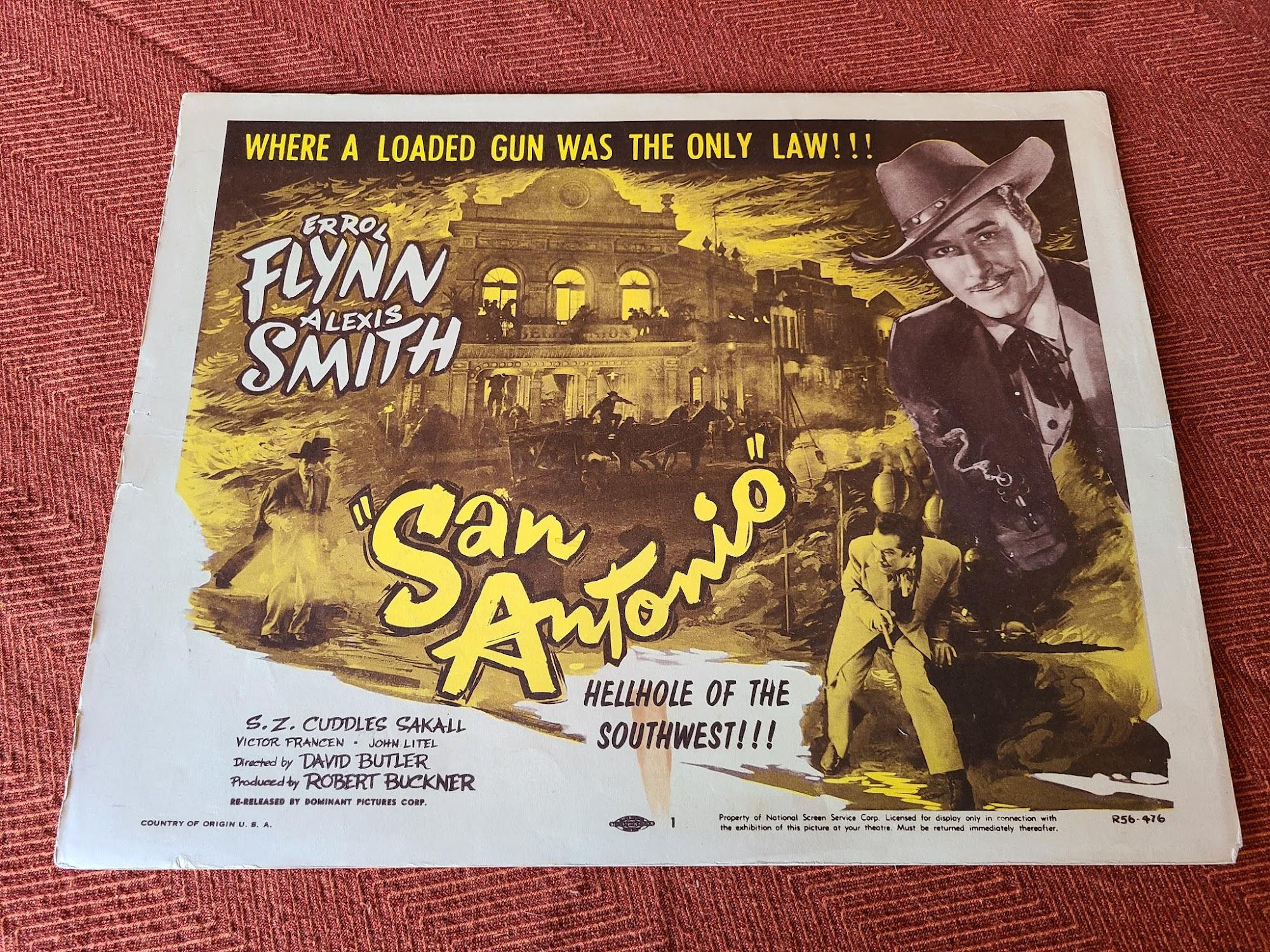 San Antonio 1945 Western Lobby Cards