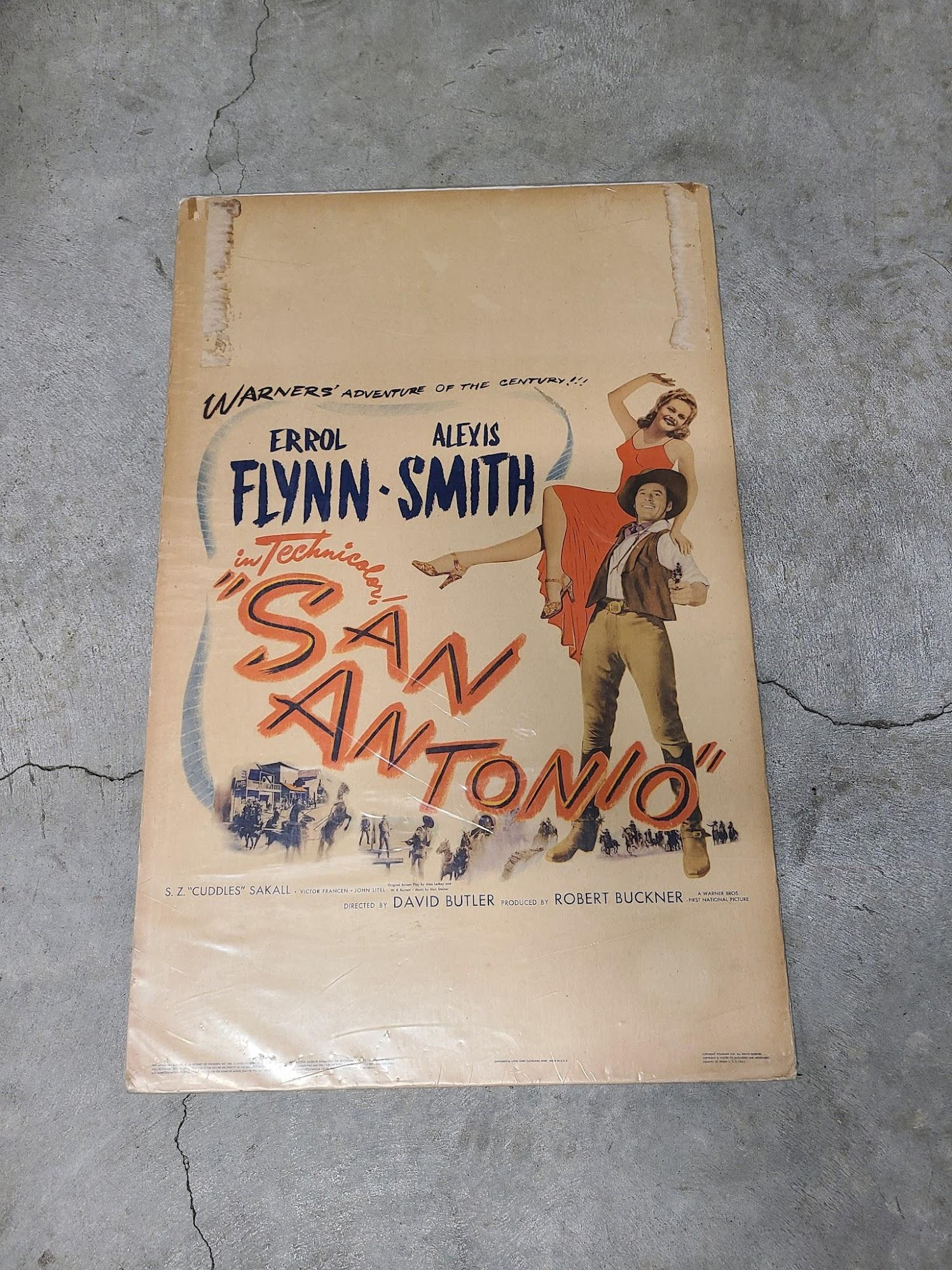 San Antonio 1945 Window Cards
