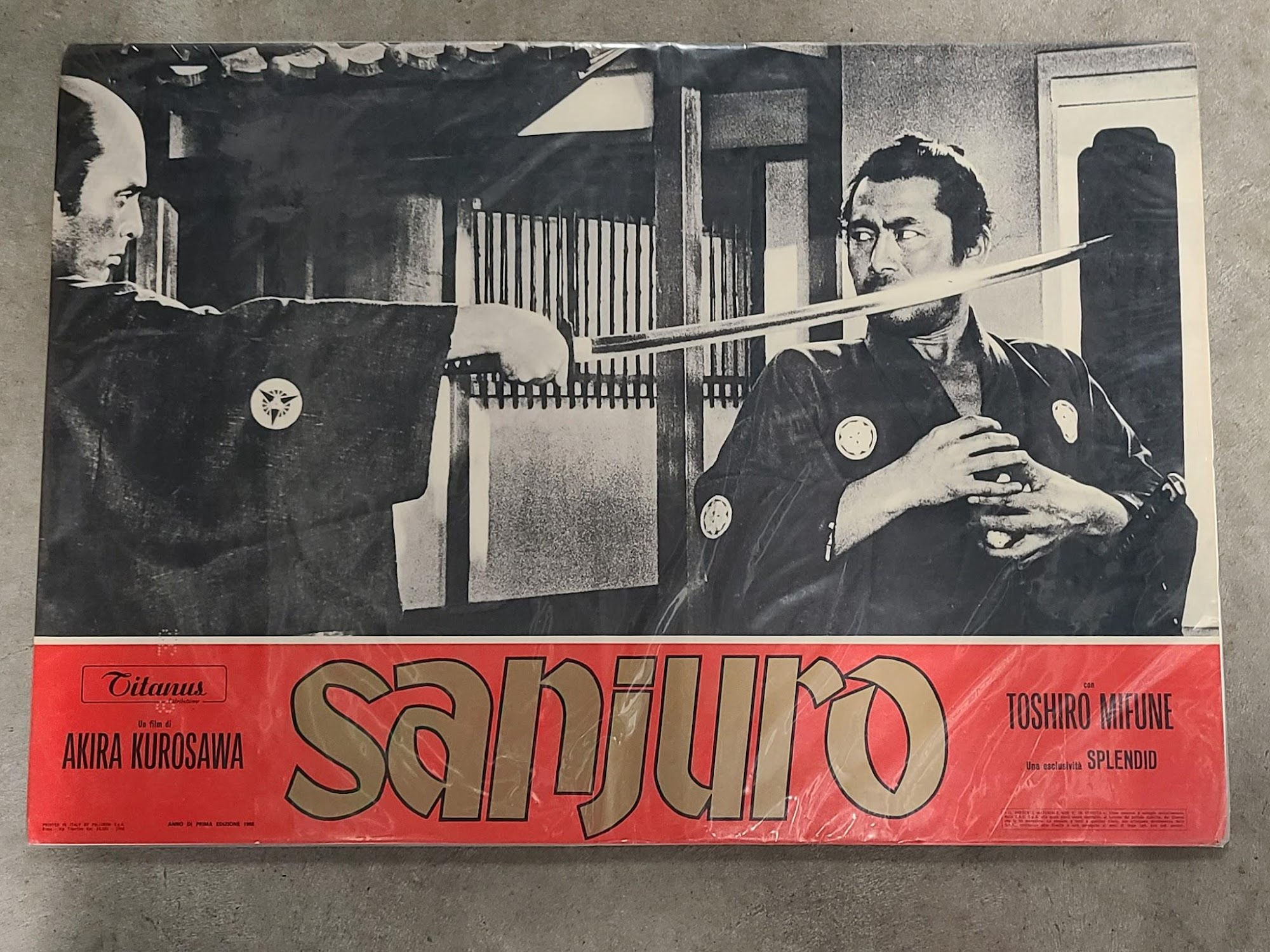 Sanjuro 1962 Fotobusta