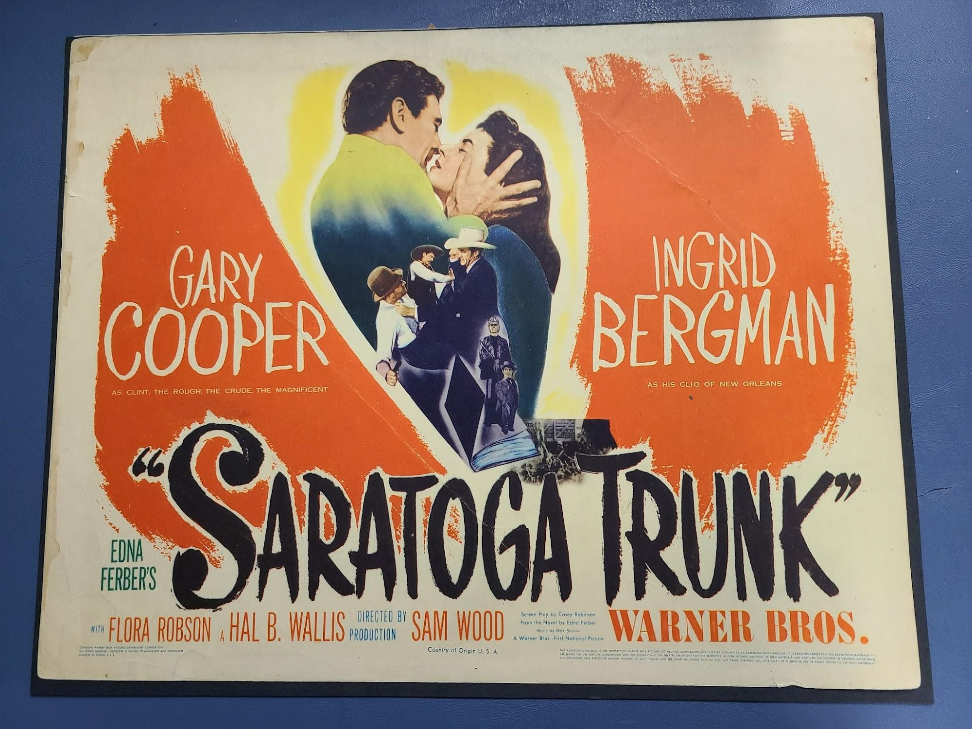 Saratoga Trunk 1945 Title Cards