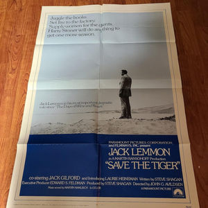 Save the Tiger 1973 1 Sheets/US