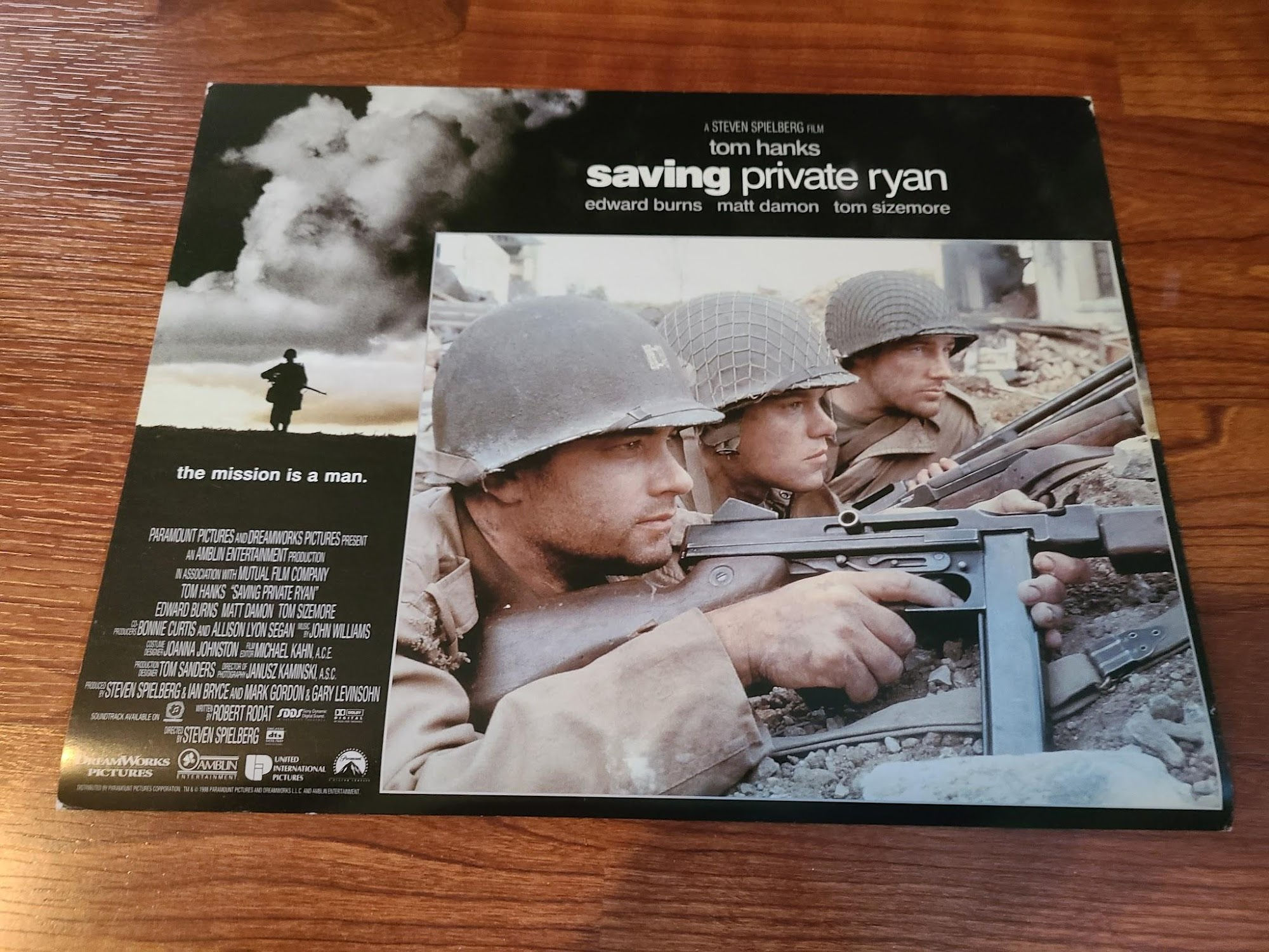 Saving Private Ryan 1998 Military/Aviation Lobby Cards