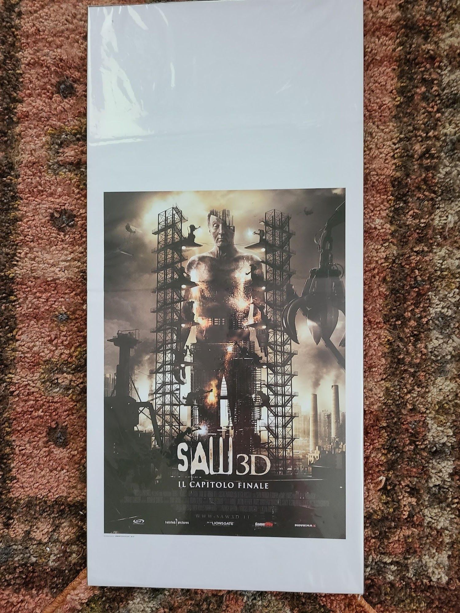 Saw 3D 2010 Locodina