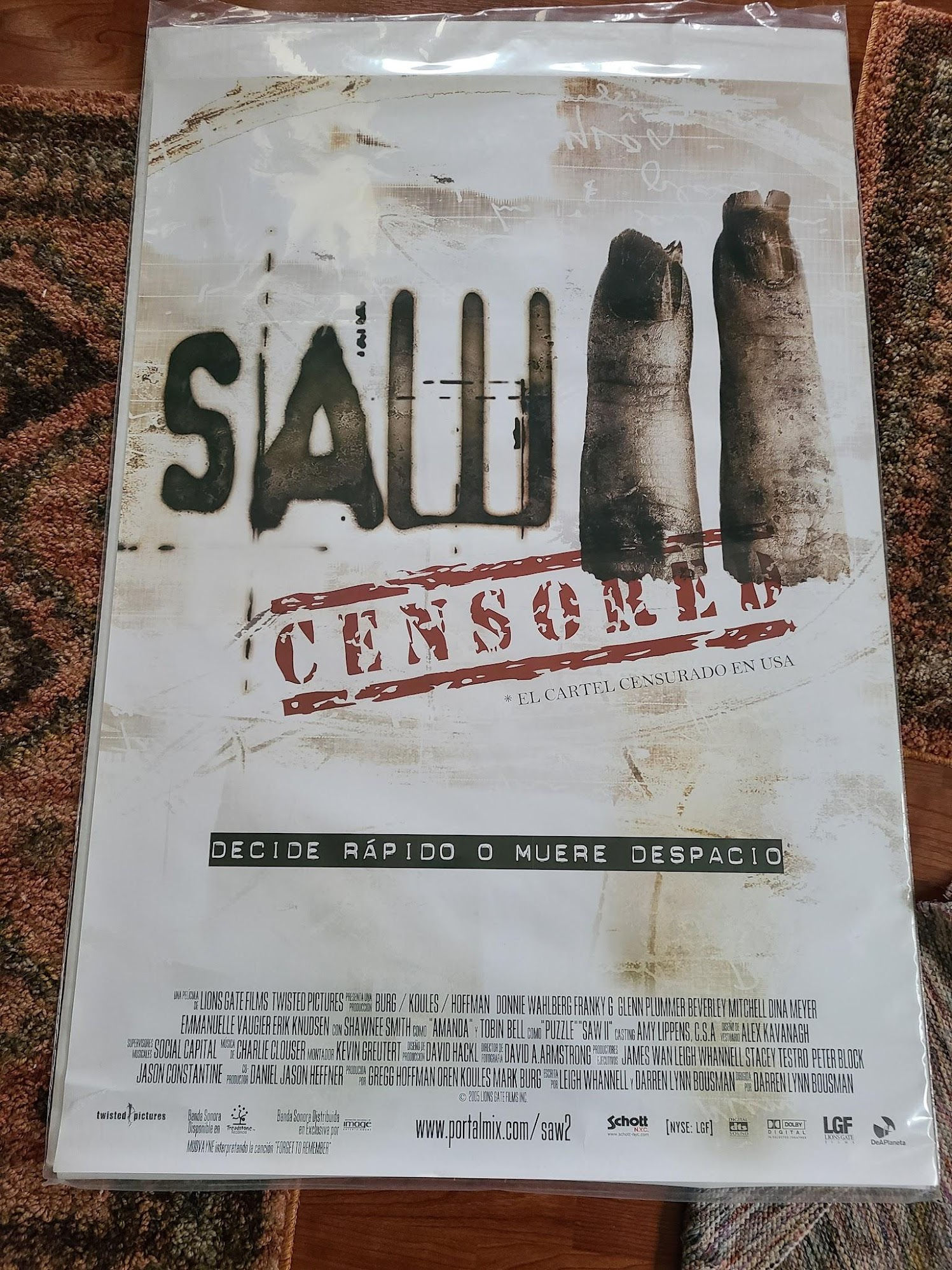 Saw II 2005 1 Sheets/US