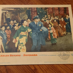 Sayonara 1957 General Lobby Cards