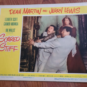 Scared Stiff 1953 General Lobby Cards