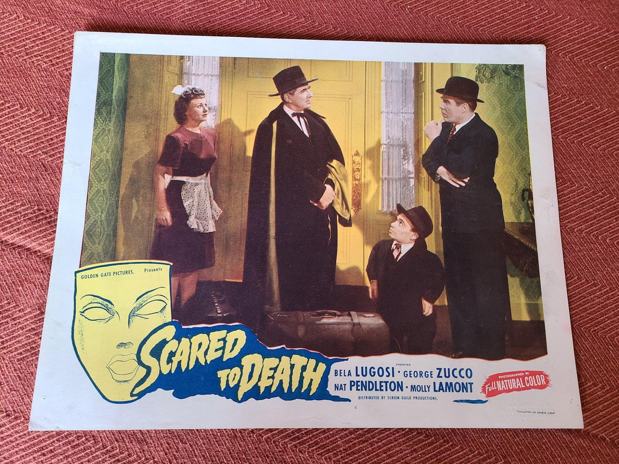 Scared To Death 1947 Scifi/Horror