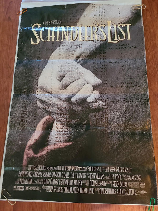 Schindler's List 1993 1 Sheets/US