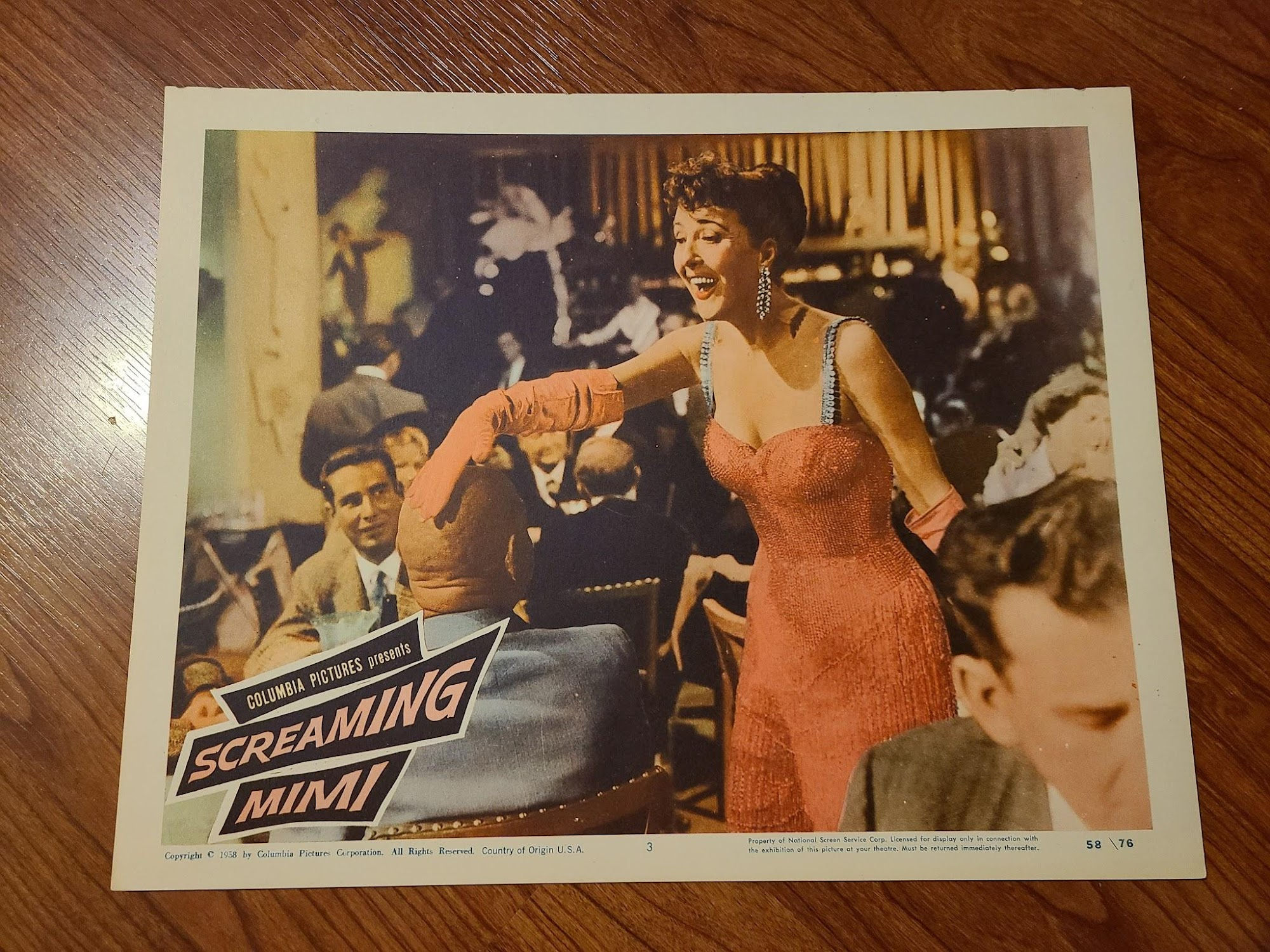 Screaming Mimi 1958 General Lobby Cards