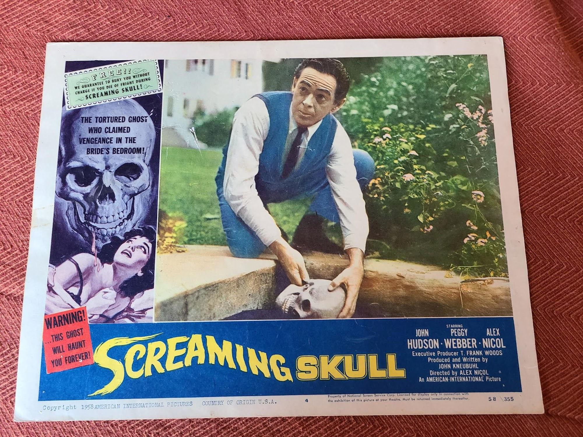 Screaming Skull 1958 Scifi/Horror