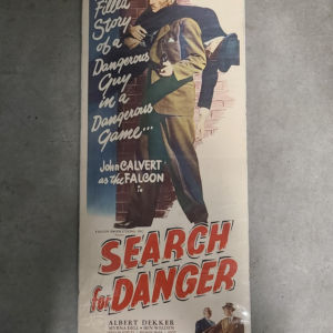 Search For Danger 1949 Inserts