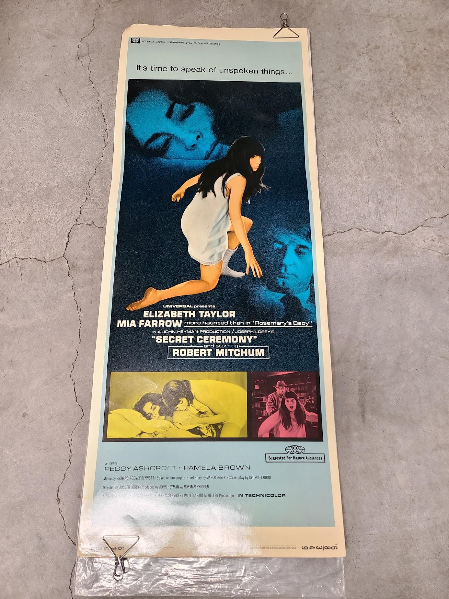 Secret Ceremony 1968 Inserts