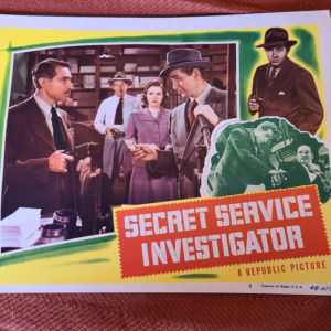 Secret Service Investigator 1946 General Lobby Cards