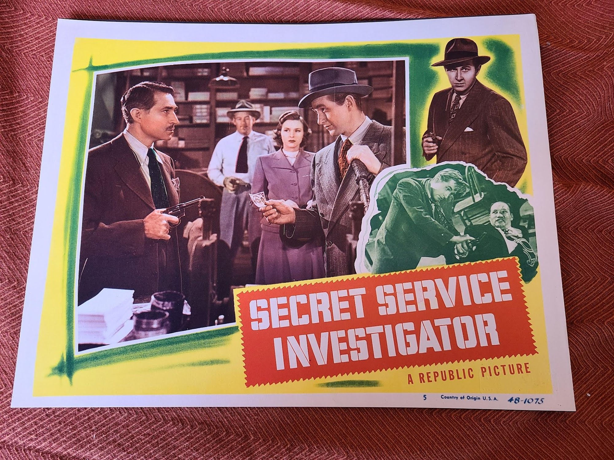 Secret Service Investigator 1946 General Lobby Cards