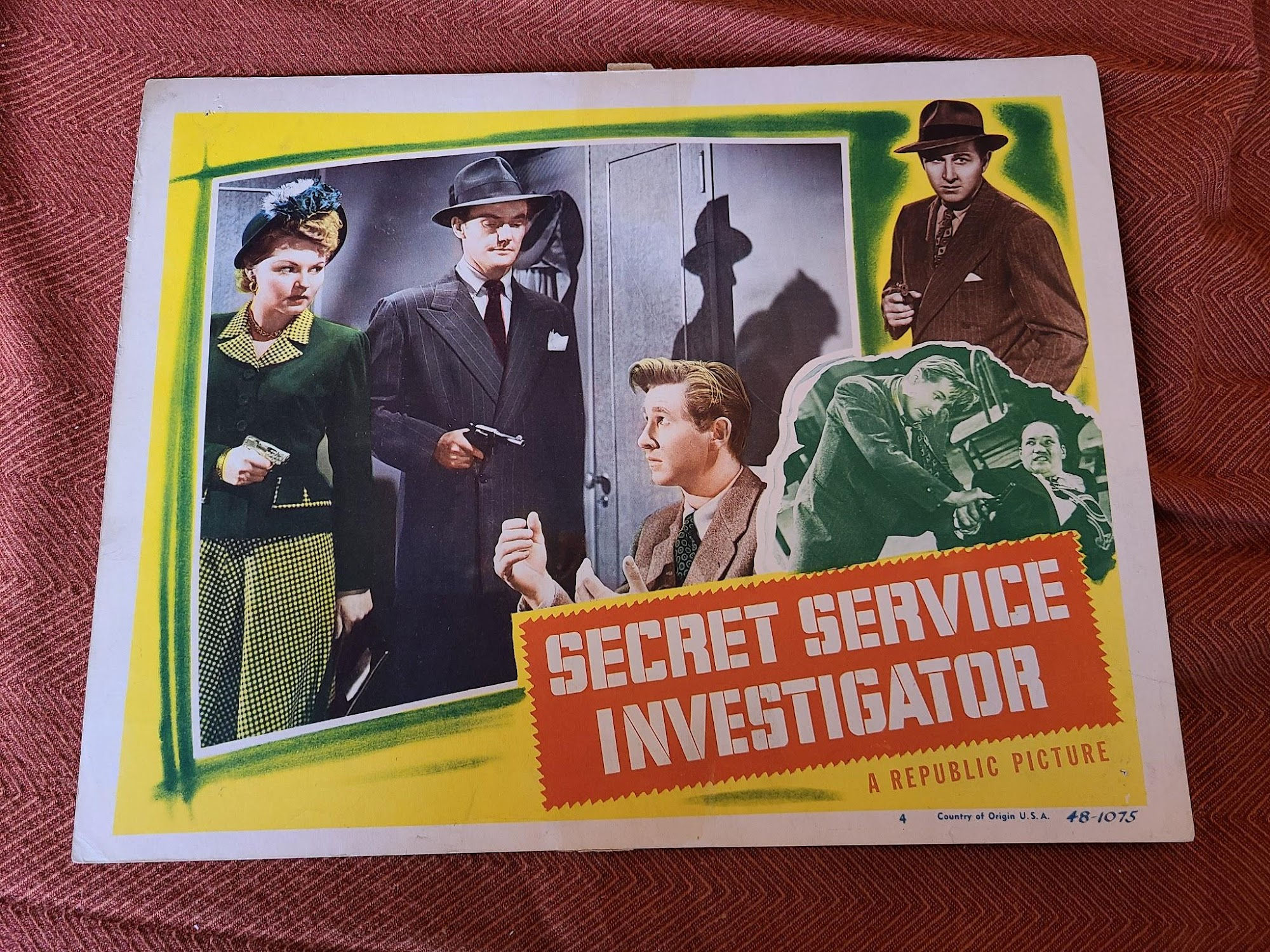 Secret Service Investigator 1948 General Lobby Cards