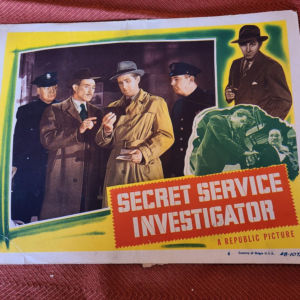 Secret Service Investigator 1948 General Lobby Cards