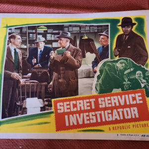 Secret Service Investigator 1948 General Lobby Cards