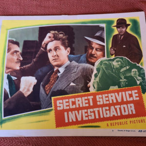 Secret Service Investigator 1948 General Lobby Cards
