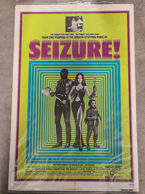 Seizure! 1974 1 Sheets/US