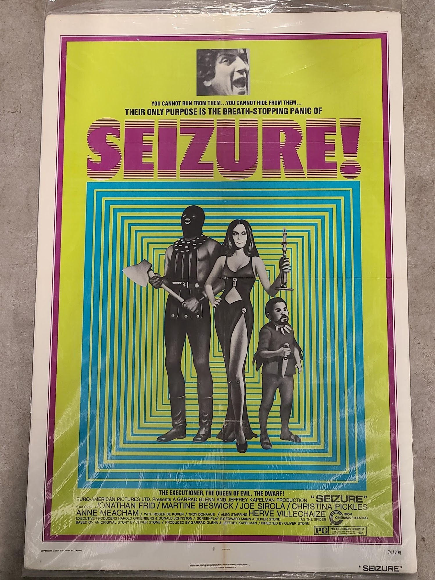 Seizure! 1974 1 Sheets/US