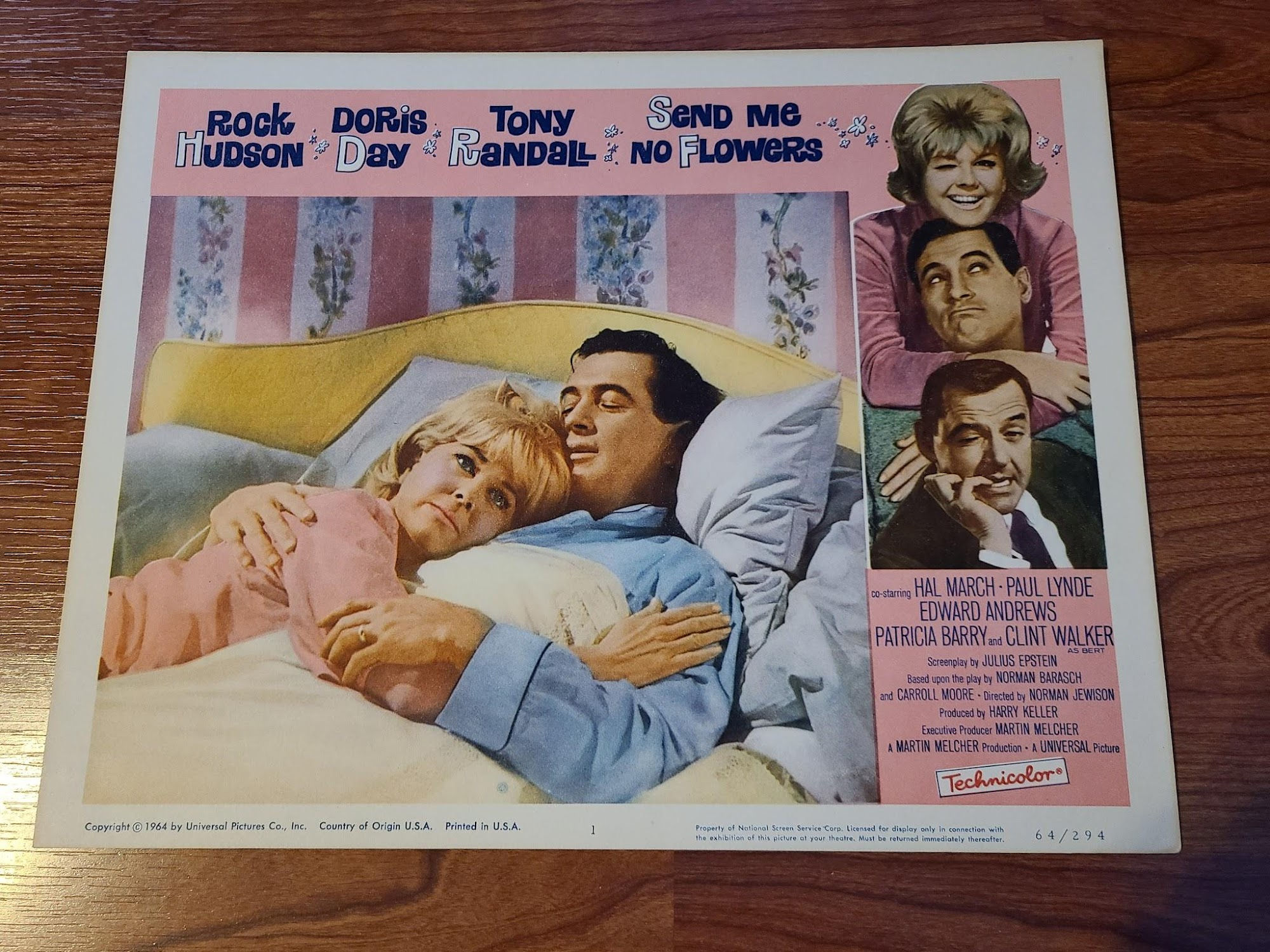 Send Me No Flowers 1964 General Lobby Cards