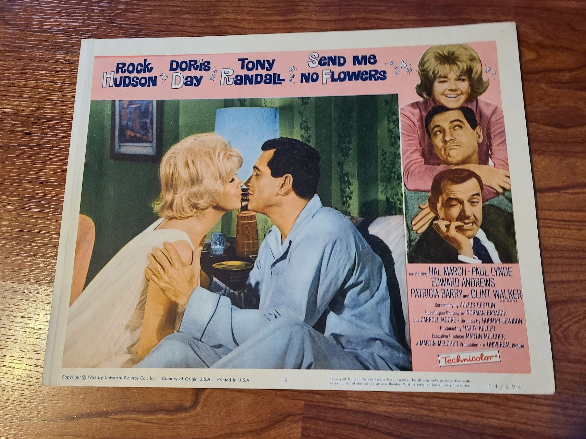 Send Me No Flowers 1964 General Lobby Cards