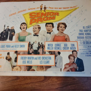 Senior Prom 1958 Title Cards