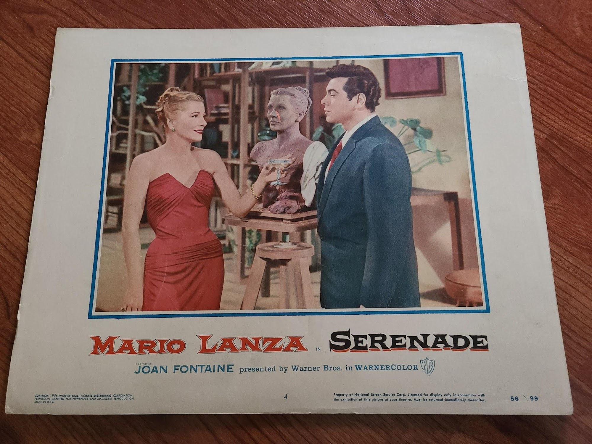 Serenade 1956 General Lobby Cards