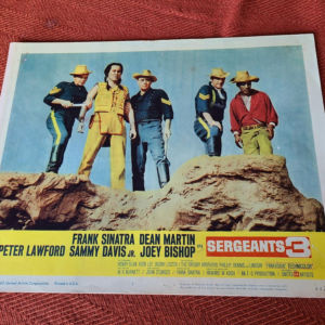 Sergeant 3 1962 Western Lobby Cards