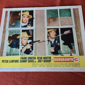 Sergeant 3 1962 Western Lobby Cards