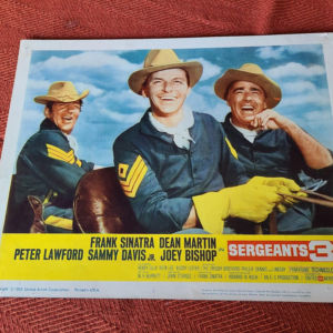 Sergeant 3 1962 Western Lobby Cards