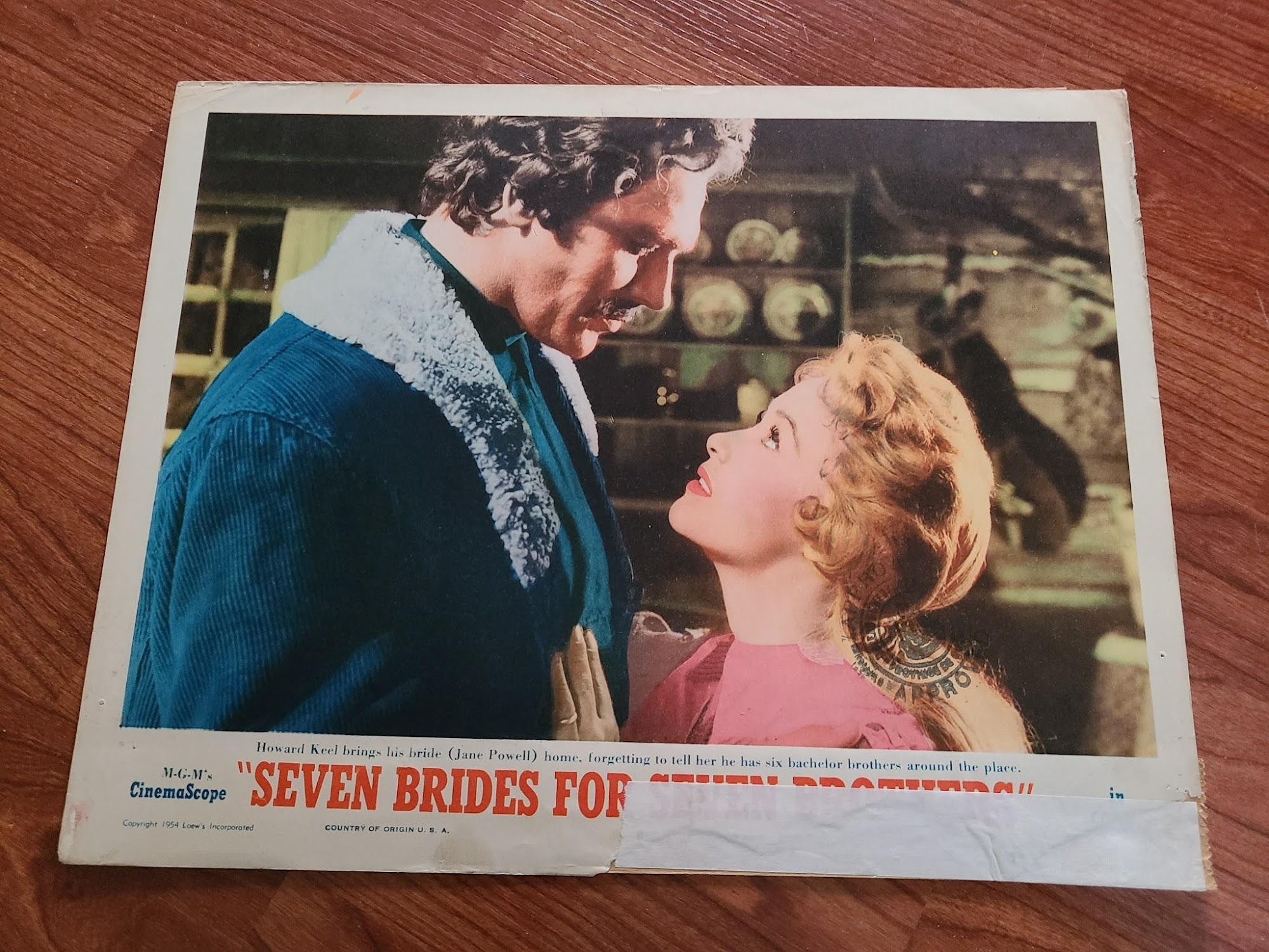 Seven Brides For Seven Brothers 1954 General Lobby Cards