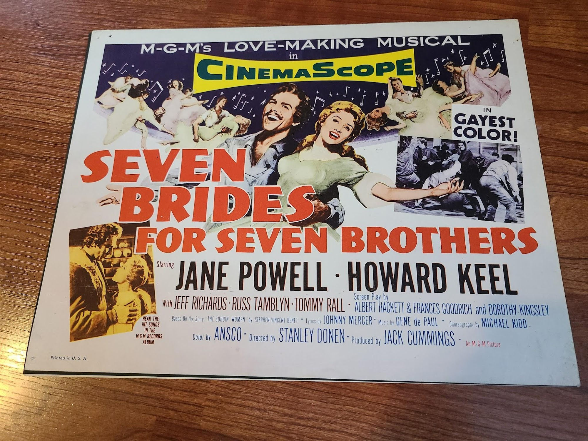 Seven Brides For Seven Brothers 1954 Title Cards