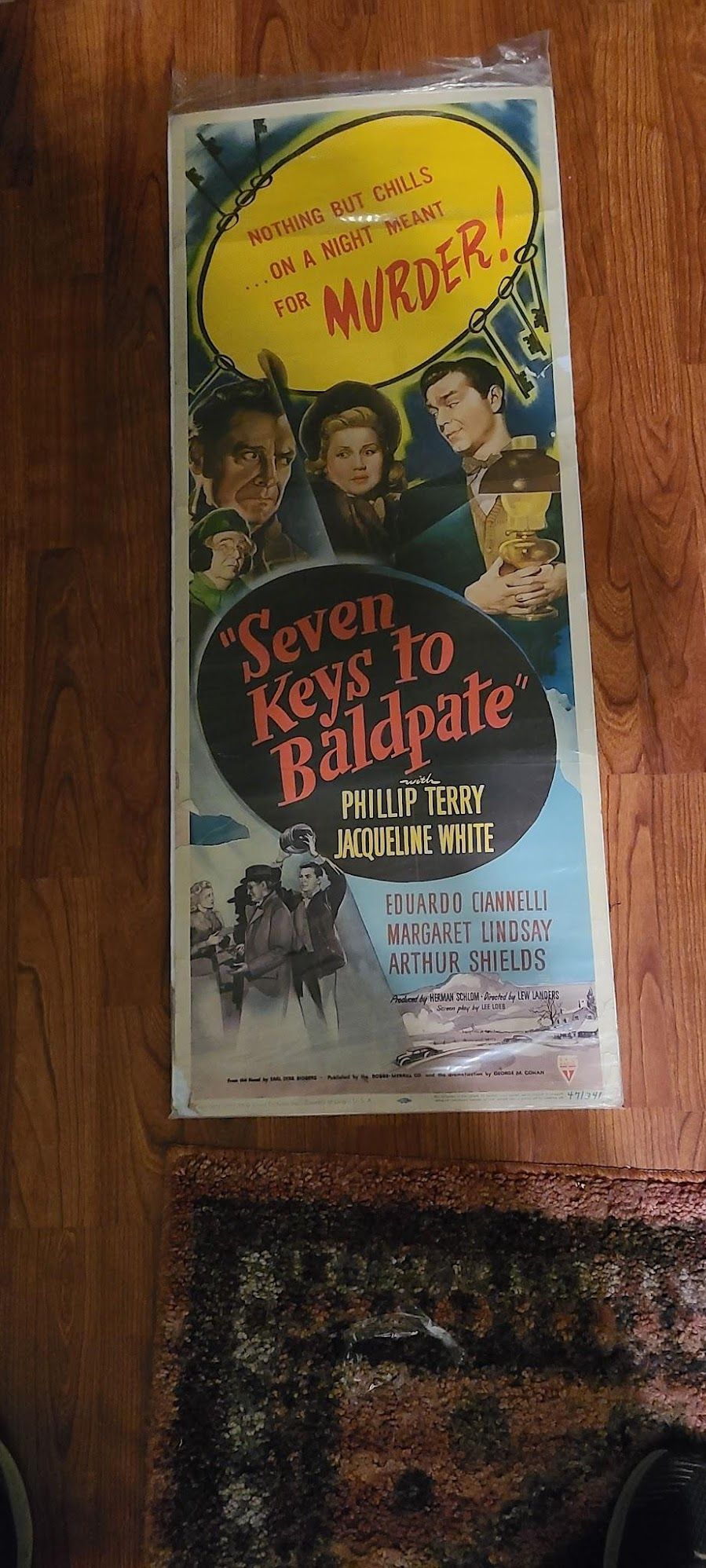 Seven Keys to Baldpate 1947 Inserts